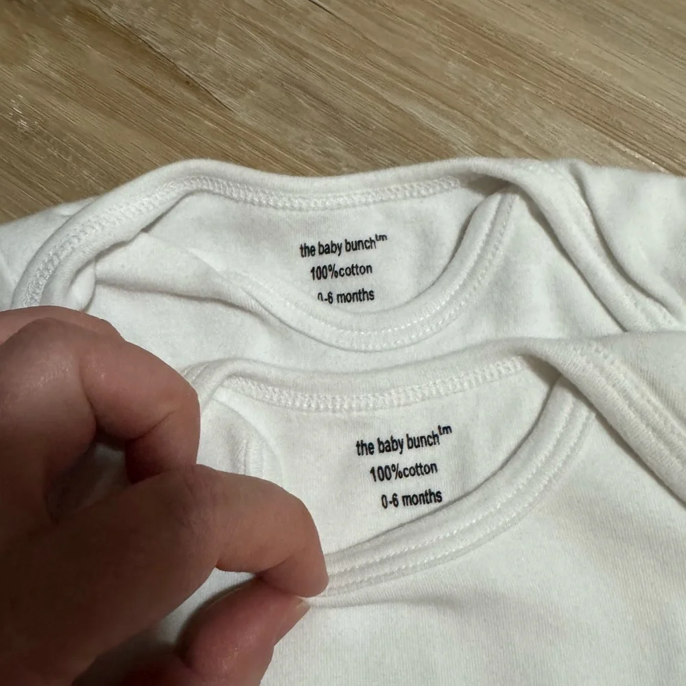White onesie lot